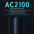 Xiaomi AC2100 High-speed Router Dual Frequency Band WiFi 128MB 2.4GHz 5GHz 360° Coverage Dual Core CPU Game Remote APP Control