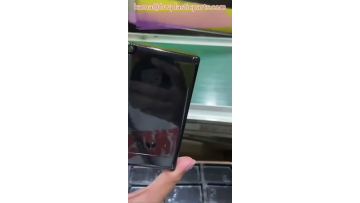 Mirror surface injection molding plastic base