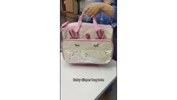 Outdoor unicorn mommy bag