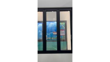 Three folding Windows