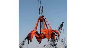 Electro-Hydraulic Remote Control Orange Peel Grab Bucket for Sale1