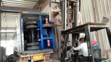 packing video for flatbed semi trailer