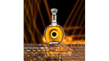 Factory Mass Production Transparent Super Flint Vodka Liquor Glass Bottle with Cap Cover 700ml 750ml1