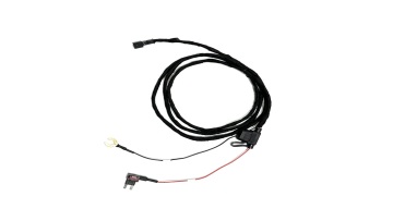 Automotive Fuse Tap Power Wiring Harness with Fork Terminal & BMW 2P Male Connector 1700mm