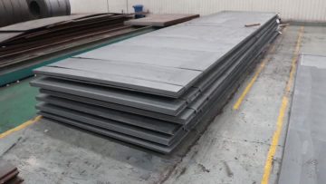 Galvanized steel plate