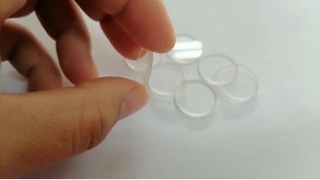 Round Transparent Borosilicate Glass Polished High Temperature Borosilicate 3.3 Glass Sheet