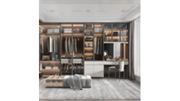 Custom Factory Supplier Modern Minimalist Walk-in Closet Organizer wardrobe1
