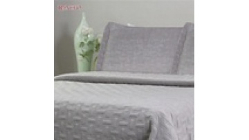 New design luxury bedspreads cotton bedspread quilted embroidery ultrasonic bedspread1