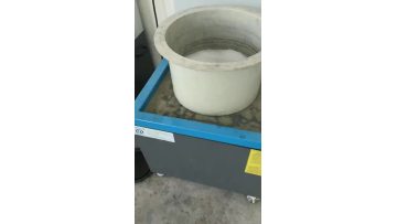 Magnetic deburring machine