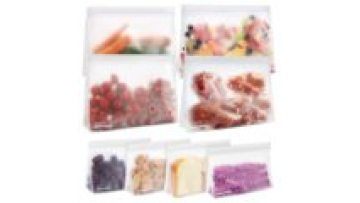 PEVA Reusable Freezer Gallon Bag - Ideal for Food Storage1