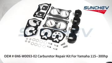 6N6-W0093-02 Carburetor Repair Kit 