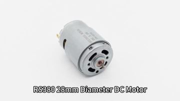High-Performance 380 Brushed DC Motor