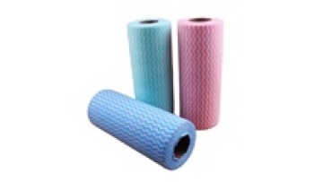 China Factory Jumbo Rolls Cheap Multi-purpose Printing Spunlace Nonwoven Cleaning Cloth1