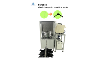 Mechanical hanger making machine