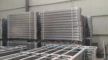 Best selling metal horse fence panel,cattle yard horse fence panel, steel pipe galvanized used horse fencing1