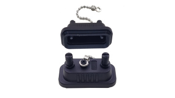 9-pin waterproof cover-