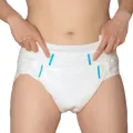 Soft Pure Style And Ocean Printed Pattern Paper Diaper ABDL Adult Diaper 8pcs in a packs