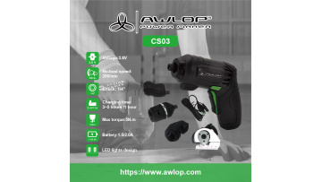 CS03 AWLOP 3.6V Mini Cordless Screwdriver Drill
