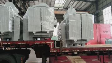 Oil immersed transformer delivery video