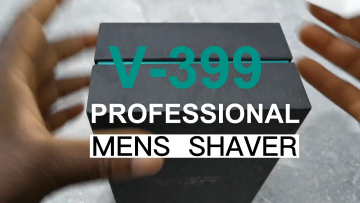 VGR V-399 portable usb golden professional shaving machine rechargeable electric foil  beard shaver razor for men1