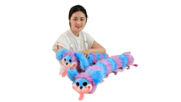 Wholesale Plush Caterpillar Pillow - Kids Toy for Boys and Girls1