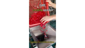 Chilli crushing machine food crusher