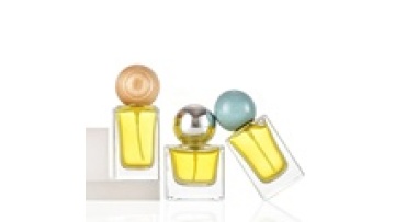 Wholesale Custom Unique round 50ml Luxury Empty Glass Spray Perfume Bottles Packaging Glass Bottle With White Round Cap1