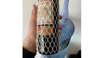 Red wine bottle net cover