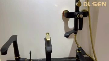 luxurious shower faucet