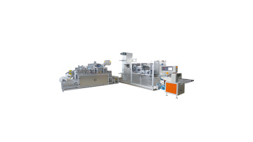 Disposable PE plastic toilet cover machine