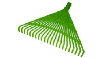 Zhixin 22 Teeth Plastic Rake Manufacturer Wholesale PP Grass Rake With Long Wooden Handle1
