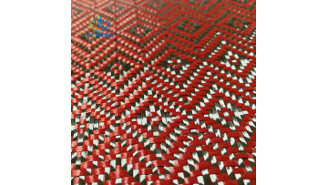 Jacquard weave carbon fiber fabric