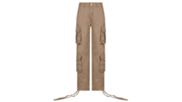 OEM Fashion Vintage High Low Waist Streetwear Wide Leg Cargo Pants With Pockets Straight Denim Women Jean Trousers1
