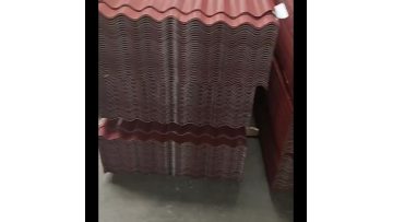 Color coated corrugated steel plate
