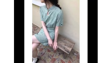 New design  large quantity of printed fabric 100% floral  rayon fabric for lady dress1