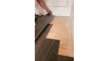 Laminated wood flooring