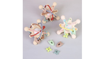 wholesale rattles babies baby 0 6 months 2 year toys silicone teether and games1