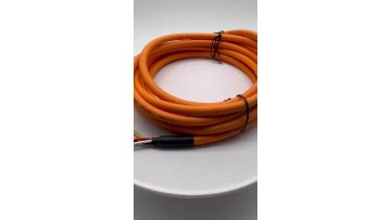 Encoder cable with AMP 4P &  EVN terminals