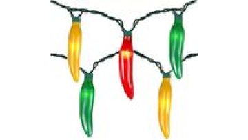 UL Listed Multicolor Chili Pepper String Lights for Kitchen, Patio, and Christmas - 35 Count1