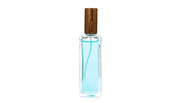 Transparent  glass  bottle  body