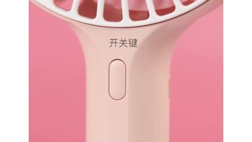 Handheld desktop Portable Colourful  Electric fan 3-Speed Desktop Hand Held Cooler with Mobile phone holder Stand Base1