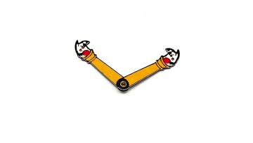 cartoon arm watch hands
