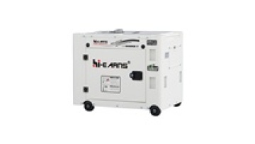 195 engine power 9KW silent DG10000SE diesel generator1