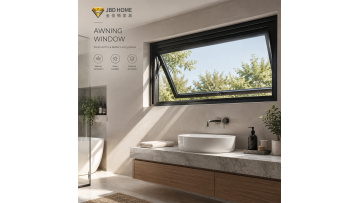 Hanging hand cranked window