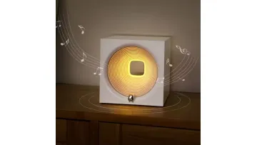 Bluetooth Night Light Speaker: Eye-Friendly Ambient Desk Lamp for Relaxation1
