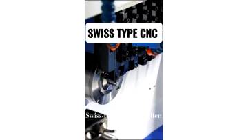 Swiss type machine