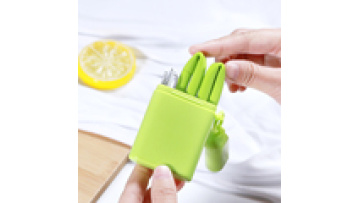 Collapsible Keychain Boba Straw Reusable Silicone Bamboo Straw With Pouches Wholesale1