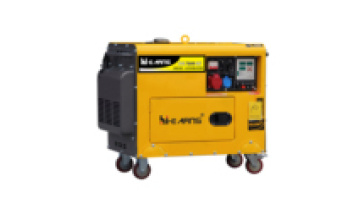 5.5KW portable air cooled electric diesel generator1