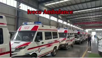  Euro 6 emission left-hand steering wheel ambulance 