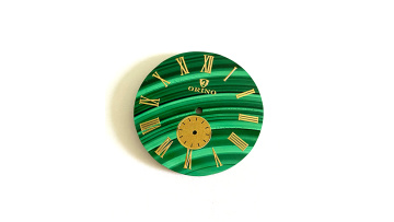 Malachite Gemstone Dial